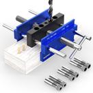 Kit de gabarito de cavilha BLEKOO atualizado de 17 cm, azul autocentrado Kit de gabarito de cavilha BLEKOO atualizado de 17 cm, azul autocentrado