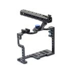 Kit de gaiola de câmera BGNing de alumínio com alça superior para Panasonic GH5