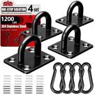 Kit de Ganchos sprookber M8 em Aço Inoxidável, Capacidade de 1200 lb