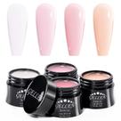 Kit de gel Builder Gellen Nail Extension 4 cores 15 mL com lâmpada