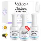 Kit de gel para unhas Builder SAVILAND Clear 15 mL com vitamina E, 3 unidades Kit de gel para unhas Builder SAVILAND Clear 15 mL com vitamina E, 3 unidades