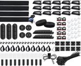 Kit de gerenciamento de cabos SOULWIT 200 unidades para TV, PC, computador