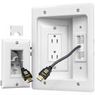 Kit de gerenciamento de cabos TV Cord Hider para TV montada na parede