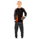 Kit de goleiro infantil poker (camisa + calça)