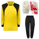 Kit De Goleiro TRB + Luva De Goleiro Infantil Internacional DRB Goalkeeper