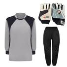 Kit De Goleiro TRB + Luva De Goleiro Infantil Vasco DRB Goalkeeper