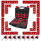 Kit de Grampos de Canto para Marcenaria Crafom 3" 5,5" em Alumínio