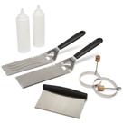Kit de grelha Cuisinart CGS-507, 7 peças, aço com espátulas