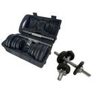 Kit De Halteres Com 17kg De Anilhas