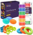Kit de Hand Therapy Putty com 15 Unidades e Exercícios