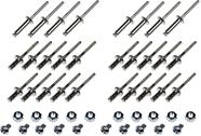 Kit de hardware regulador de janela Dorman Scissor Type (pacote com 2) Kit de hardware regulador de janela Dorman Scissor Type (pacote com 2)