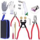 Kit de Herramientas para Cortar Vidrio Swpeet con Tenazas de Rueda para Mosaicos Kit de Herramientas para Cortar Vidrio Swpeet con Tenazas de Rueda para Mosaicos