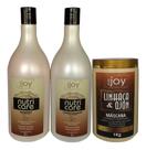 Kit De Hidratação E Reconstrução Linhaça E Ojon Ever Joy