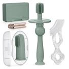 Kit de higiene bucal infantil haakaa Training Toothbrush Set