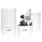 Kit de higiene Catit Senses 2.0 Short Hair, conjunto de 6 peças, branco