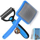 Kit de higiene para animais de estimação YOYUPETA de 3 peças com ancinho e pente