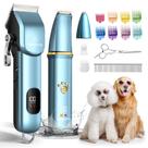 Kit de higiene para cães FuzzyFix Cordless Low Noise 4h de tempo de execução