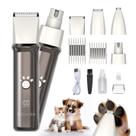 Kit de higiene para cães Koucen 4 em 1 com cortadores de tela de LED Kit de higiene para cães Koucen 4 em 1 com cortadores de tela de LED
