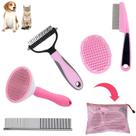 Kit de higiene para cães MASTER QUEEN, escova de descamação de cabelo curto