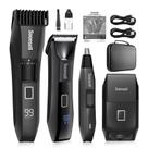 Kit de Higiene Soonsell 4 em 1: Aparador de Barba e Pelos Corporais