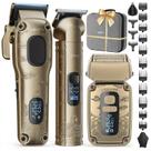 Kit de higiene VGRPRO Conjunto de cortadores e aparadores de cabelo para homens