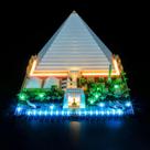 Kit de iluminação BRIKSMAX para LEGO 21058 Grande Pirâmide de Gizé Kit de iluminação BRIKSMAX para LEGO 21058 Grande Pirâmide de Gizé