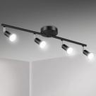 Kit de iluminação de teto Unicozin LED 4 Light Track