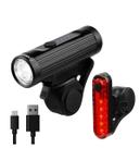 Kit de iluminação Elleven Super 700 lúmens recarregável USB Kit de iluminação Elleven Super 700 lúmens recarregável USB
