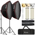 Kit de iluminação fotográfica SHIRTAL Shirtal Softbox 37cm