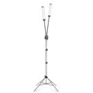 Kit de Iluminação GLAMCOR Revolution X com Braços Duplos HD 5600K Kit de Iluminação GLAMCOR Revolution X com Braços Duplos HD 5600K