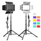 Kit de iluminação LED para fotografia de vídeo GLOSHOOTING com tripé