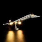 Kit de iluminação LIGHTAILING para blocos de construção Lego 10318 Concorde Kit de iluminação LIGHTAILING para blocos de construção Lego 10318 Concorde