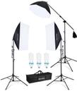 Kit de Iluminação Softbox Skytex 51x71cm 135W 5500K 110V