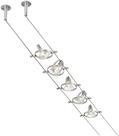 Kit de iluminação Tech Lighting Tiella 800CBL5PN-LED Nickel Kit de iluminação Tech Lighting Tiella 800CBL5PN-LED Nickel