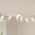 Kit de Iluminação Trilho BoostArea 6 Lâmpadas Branco Rotativo Kit de Iluminação Trilho BoostArea 6 Lâmpadas Branco Rotativo