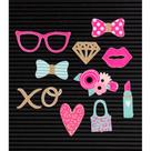 Kit de Ilustrações Boss Lady para Letterboard DCWV - 11 unidades