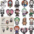 Kit de ímãs de pintura de diamante Bulerrylulu Horror 16 unidades