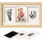 Kit de impressão de mãos e pés para bebês KeaBabies Ink Pad Clean Touch