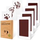Kit de impressão de mãos e pés para bebês sem tinta KeaBabies, pacote com 4 Kit de impressão de mãos e pés para bebês sem tinta KeaBabies, pacote com 4