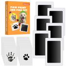 Kit de impressão de patas Nabance Pawprint Stamp Pad para cães e gatos