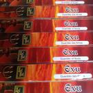 kit de Incenso Indiano Zed Black Exu relaxamento e meditação 5 Caixinhas 40 varetas
