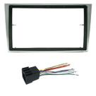 Kit de Instalação Multimídia Chevrolet Corsa/Meriva/Montana/Vectra 2 Din Cinza Expex - EKTGM003