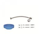 kit de Instalação para Bacia com Caixa e Fixação Vertical Cromado - Deca
