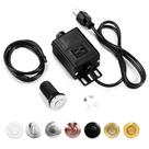 Kit de interruptor de ar para descarte de lixo CLEESINK com liga de alumínio Kit de interruptor de ar para descarte de lixo CLEESINK com liga de alumínio