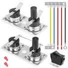 Kit de interruptor limitador de termostato Longsure 12V 120V para aquecedor de água de RV Kit de interruptor limitador de termostato Longsure 12V 120V para aquecedor de água de RV