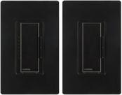Kit de interruptores de intensidade Lutron Maestro LED+ 150 W, 3 vias, preto