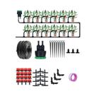 Kit De Irrigação Por Gotejamento 1/4'' Sistema De Rega Automática Para Plantas Bonsai Flores