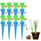 Kit de irrigação por gotejamento CGHHUI, pontas de irrigação de plantas ajustáveis, 16 unidades