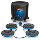 Kit de irrigação por gotejamento Spider Farmer 2025 Gravity-Fed 49L, pacote com 4