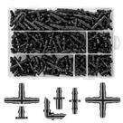 Kit de irrigação por gotejamento Unoutur com 300 peças e conexões serrilhadas de 1/4" Kit de irrigação por gotejamento Unoutur com 300 peças e conexões serrilhadas de 1/4"
